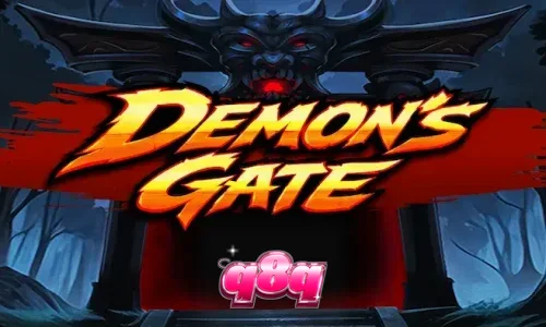 Demon's Gate slot machine interface with mystical portal theme
